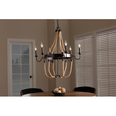 Alexiel 6 - Light Dimmable Empire Chandelier