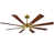 Soft Brass with Mahogany/Walnut Blades selected