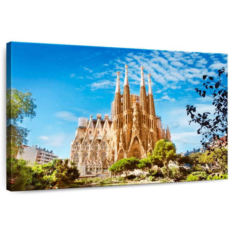 Église R camion Sagrada Familia, H 8 po x l 12 po