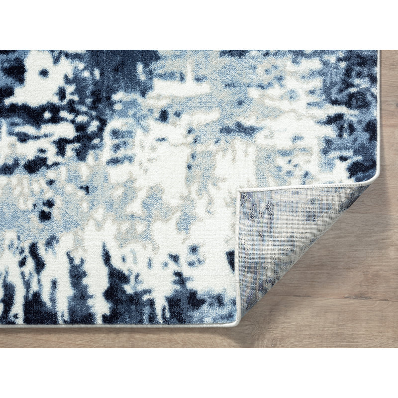Abstract Indoor Rug, Rectangle 5'3" x 7'6"