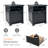 Rutland Set Of 2, Rustic Wood Rutlands With 2 Storage Drawers, Bedside Table With Open Shelf For Bedroom-171055502