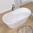 67'' x 30'' Acrylic Freestanding Bathtub Contemporary Stand Alone Deep Soaking Tub with Center Drain-93659337