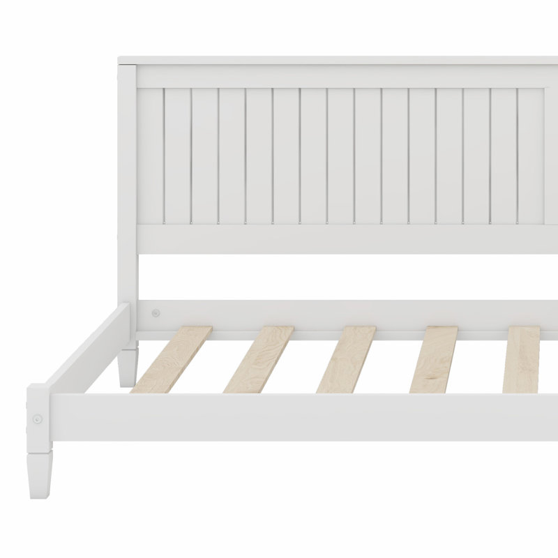 Ingus Wood Mid-Century Modern Daybed, Twin, White
