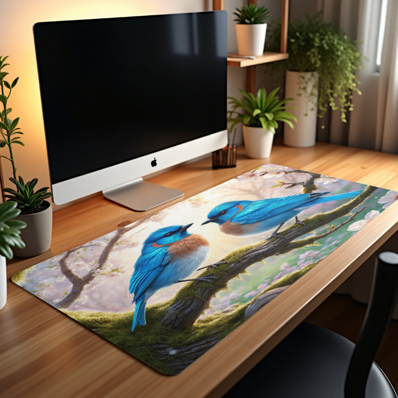 Polyester Desk Pad, 31.5x15.5