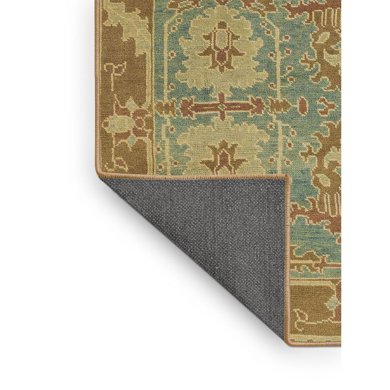 Tapis décoratif multicolore à motif abstrait, Rectangle 6 pi x 9 pi