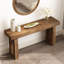 Console 59 "en bois massif récupéré - Longue entrée de ferme et table de canapé pour le couloir