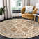 Kaed Machine Woven Oriental Area Rug 