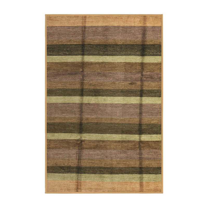 Abstract Indoor Rug, Rectangle 2' x 4'