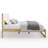 Tagen Maura Upholstered Solid Wood Bed-798875725
