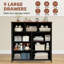 Commode de rangement en tissu Somdot-1638536775