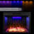 Colo Black Electric Fireplace Insert with 5100 BTU-1156451206