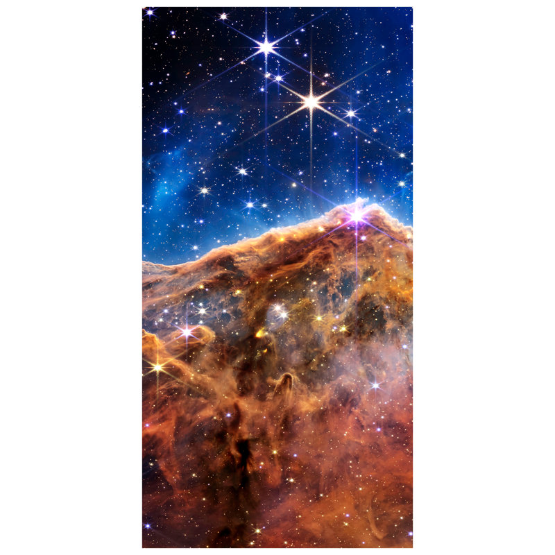 "Montagnes de la nébuleuse Carina B"