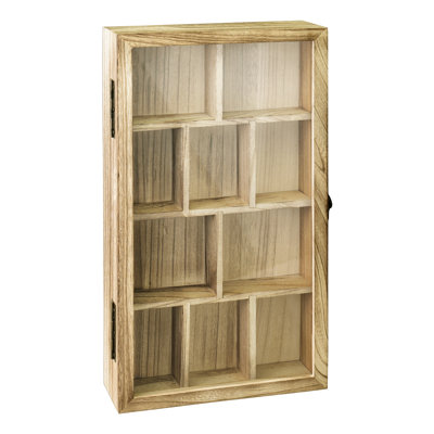 Arkema Solid Wood Cube Shelf