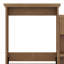 Lit escamotable avec tablettes de rangement et décoration à persiennes-1580149085