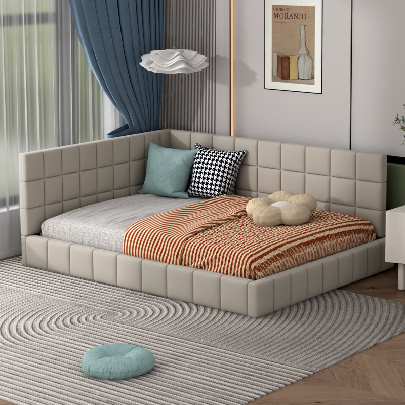Altovise Upholstered Daybed, Beige