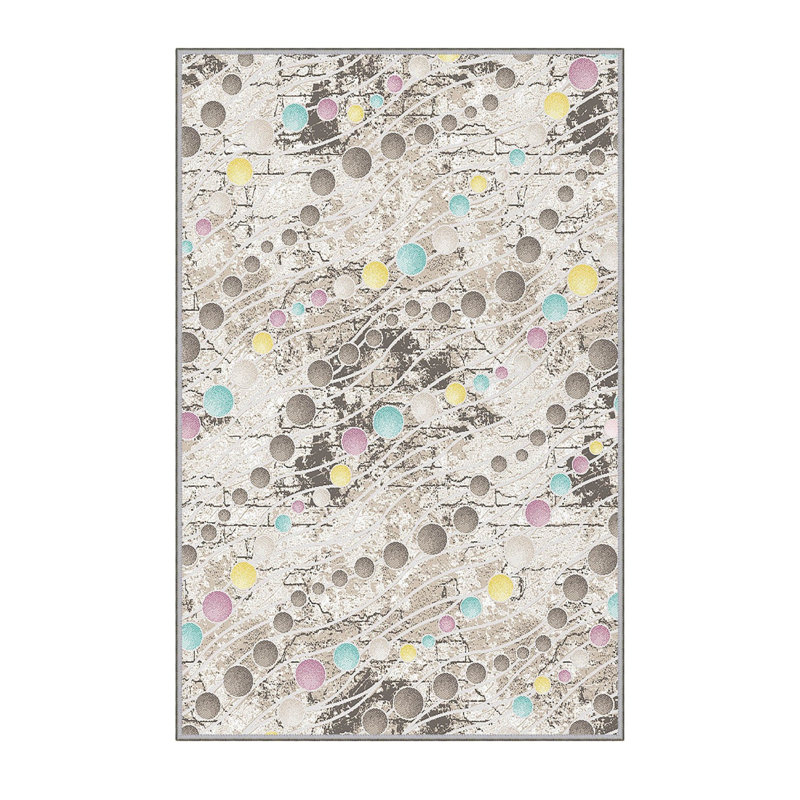 Tapis d'entrée de qualité supérieure - 3,3 x 9,8 pi, 100% polyester, hauteur de velours de 0,3 po | Antibactérien, antidérapant, dessous lavable à la machine | Impression 3D numérique, durable et facile à nettoyer, idéale pour la décoration intérieure