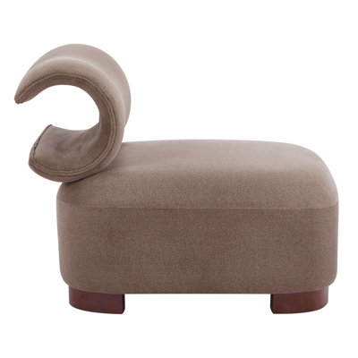 Versatile Design Polyester Accent Chair