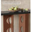 Console en bois massif Wabi Sabi