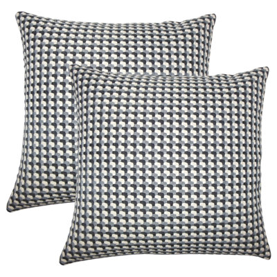 Geometric Reversible Throw Pillow