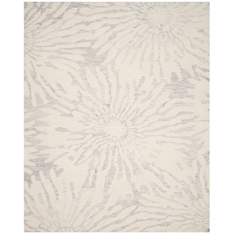 Jefferson Hand Tufted Wool Abstract Rug, Rectangle 6' x 9'