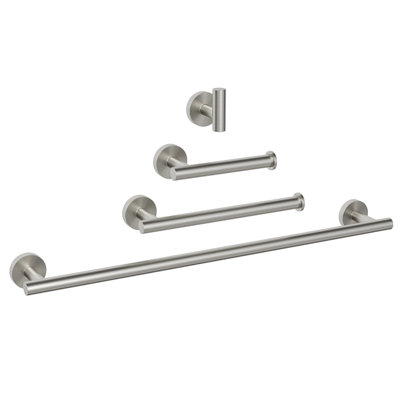 4-Piece Bathroom Hardware Set
