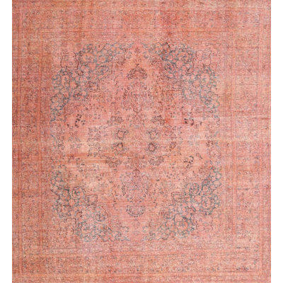 Tapis traditionnel beige/rouge Ignatius