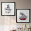 «Bathing Beauty I», ensemble de 2 reproductions d'art encadrées-258997698-258997723-258997703