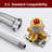 SUMERAIN Tub and Shower Trim Kit with Filtered Handheld Shower Head-Softening VC, 6 Settings Spray Modes Shower Faucet-114979827