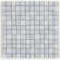 Color Wave 1" x 1" Glass Mosaic Field Tile in Soft Cashmere