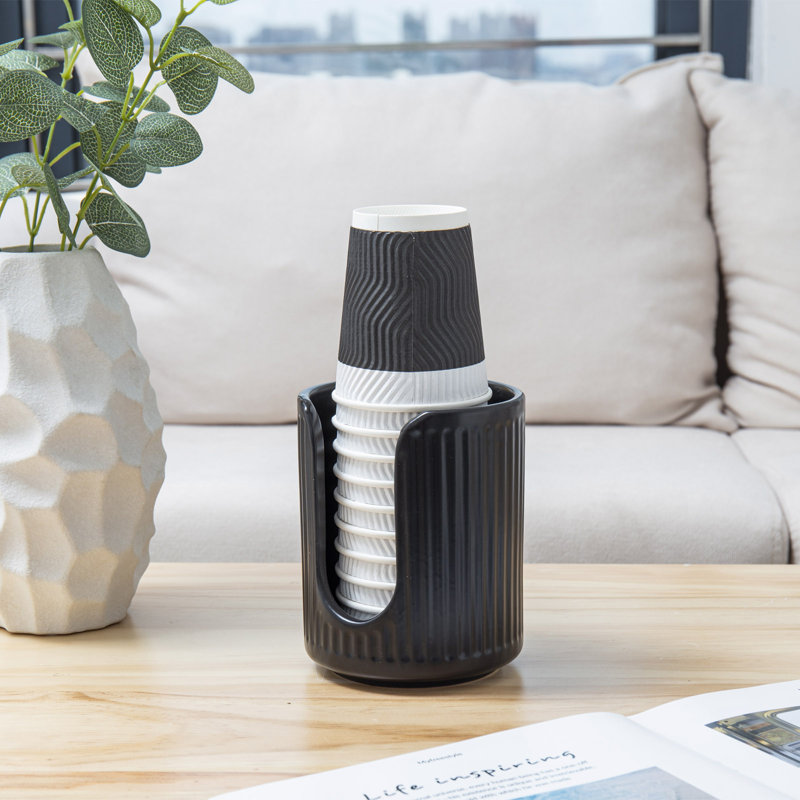 Coffee Bar Accessories Ceramic Cup Holder