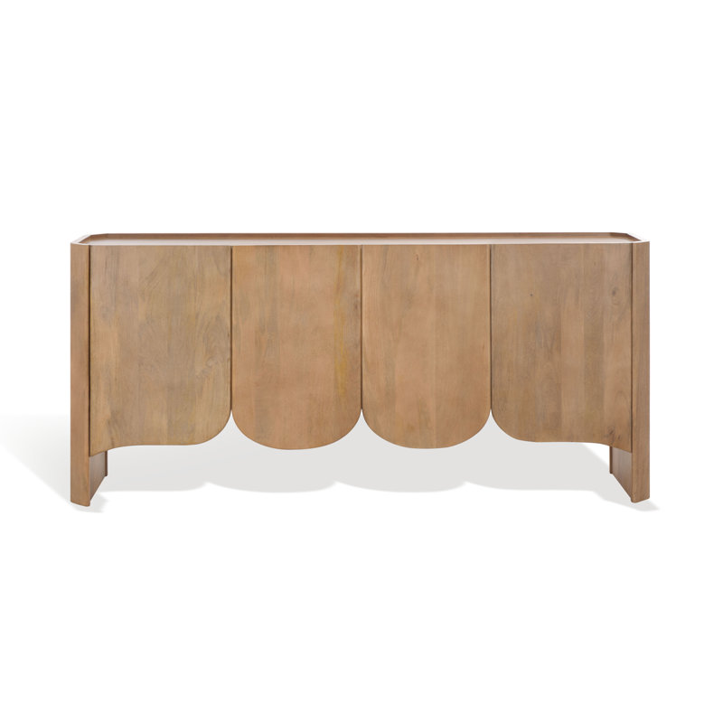 Delway 4 Door Wood Sideboard
