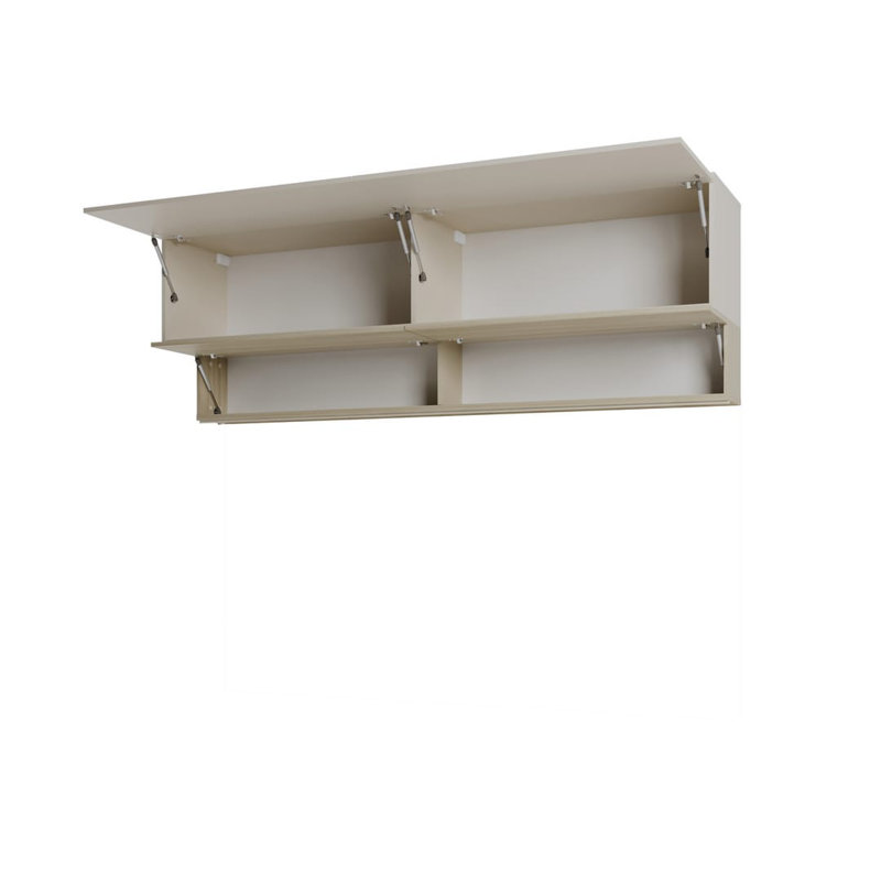 Charlie 17 Hanging Cabinet Wall-Mounted Storage, 73cm H x 213cm W x 46cm D