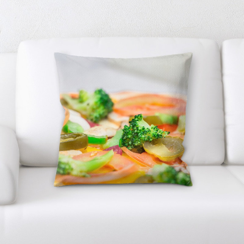 Housse et insert pour coussin pizza