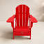 Chaise Adirondack pliante en plastique Berngar-323629534