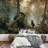 Morning in a Pine Forest (Bears Playing on a Fallen Tree) 100' L x 144" W Wall Mural-88769995