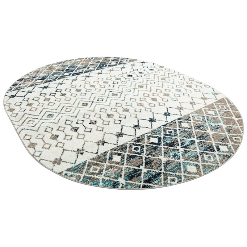 Abstract Indoor Rug, Rectangle 10' x 13'