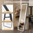 65"x24" LED Full Length Mirror with 3 Color Dimmable Lights Frameless Explosion-Proof Wall & Floor Standing-123350205