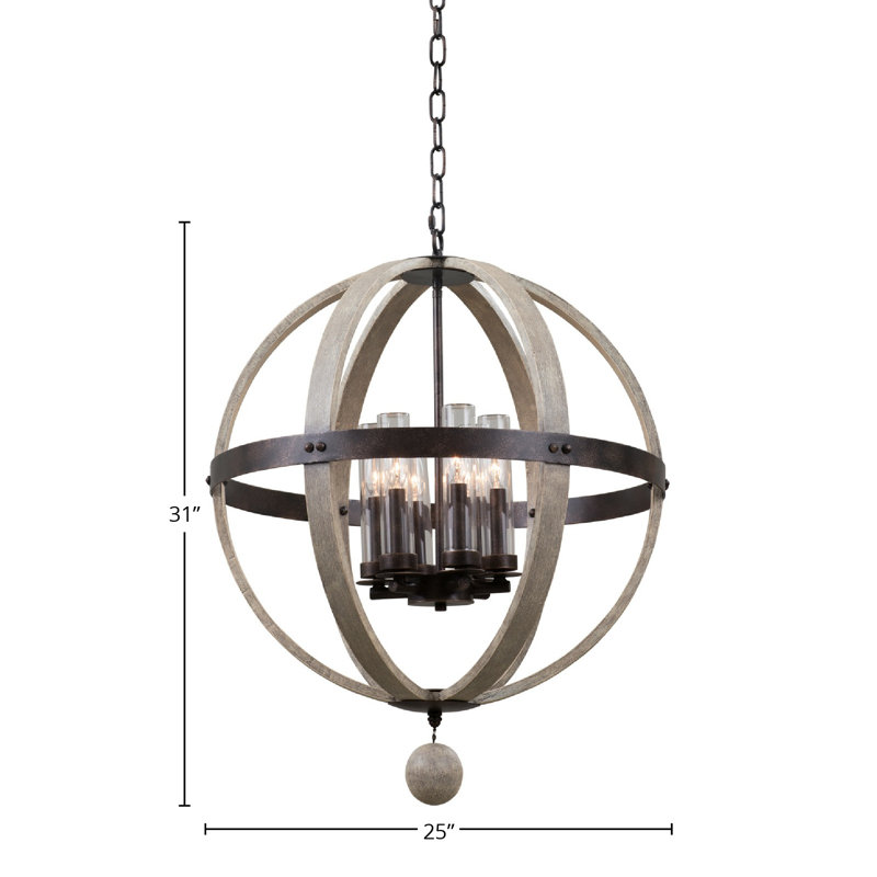 Luminaire suspendu Harper 6 LT Florence Gold Harper