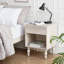 Orleans 45.75cm W Solid Wood Bedside Table-1296356224