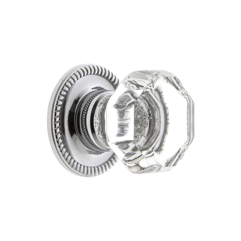 Chambord Cabinet Knob, Bright Chrome