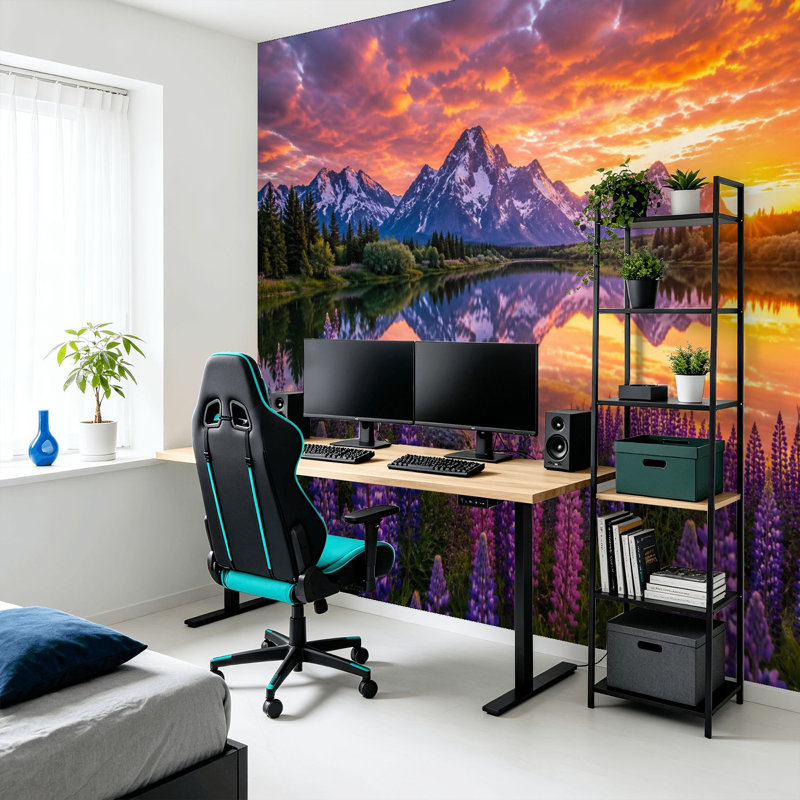 Adhésif mural amovible Peel and Stick, 68.88" L x 96" W