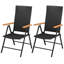 Axbridge Garden Chairs Folding Outdoor Lounge Armchair