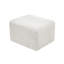 Pouf carré rembourré en velours côtelé, repose-pieds moelleux pour la décoration du salon et de la chambre à coucher-542087540