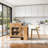 Extendable Storage Kitchen Island with Double-sided Storage and Power Outlet-2087612838