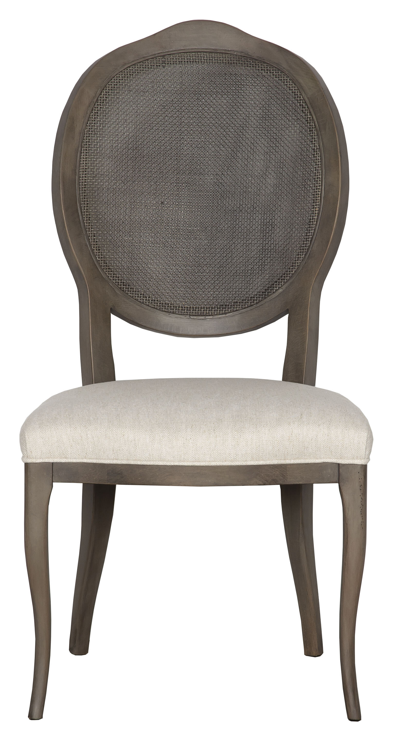 King Louis Back Side Chair in Dark Gray - Yahoo Shopping