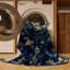 Tapis bleu classique lavable à la machine Abbotstown-629067229