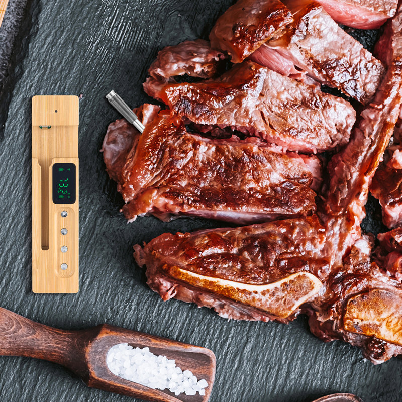 Sonde de viande sans fil Bluetooth