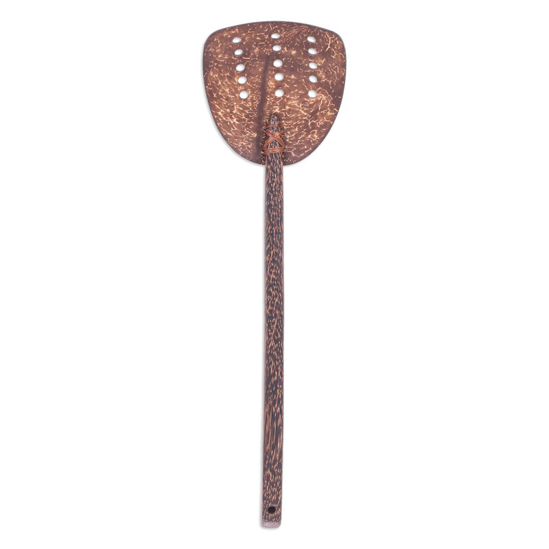 Wood Oval Utensil Crock