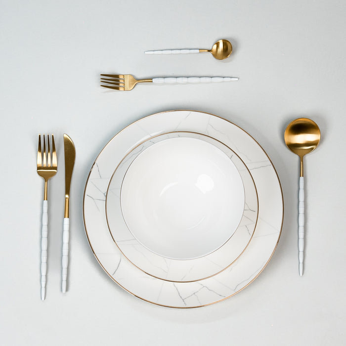 Bone China Dinnerware Set 12 Piece - Service for 4