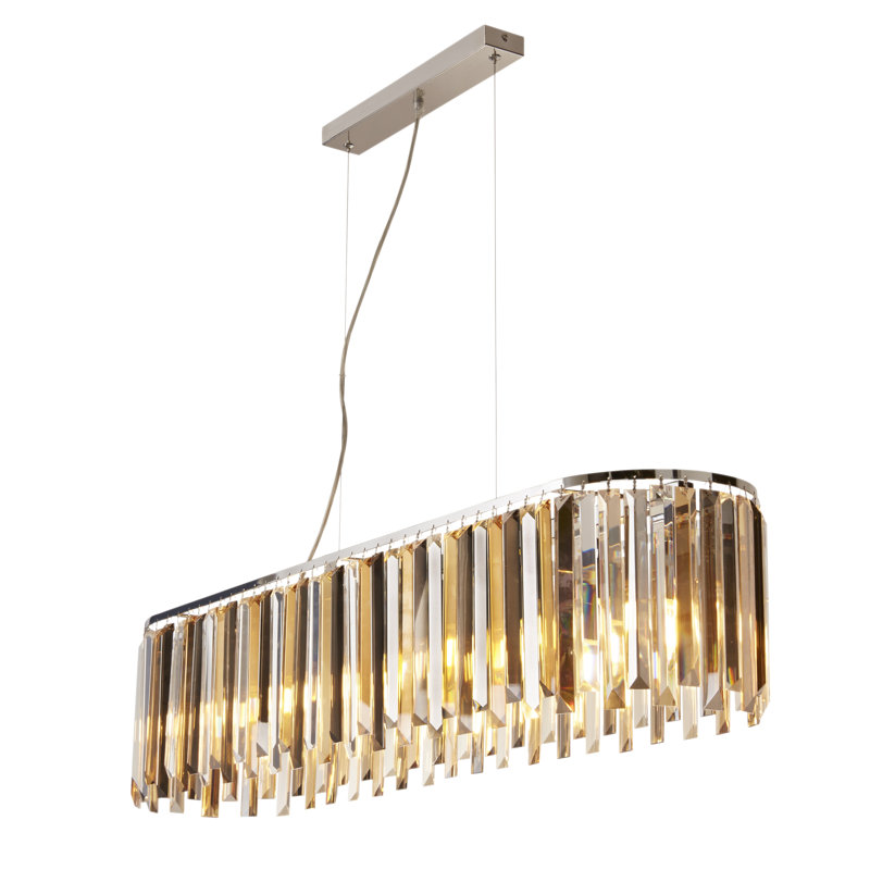 Lustre géométrique à 8 lumières Camron